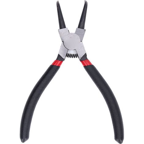 Pinces à anneau élastique intérieur courbé en acier carbone caoutchouc manche immergé 15.24 cm modèle SK-112-6A (1/5)