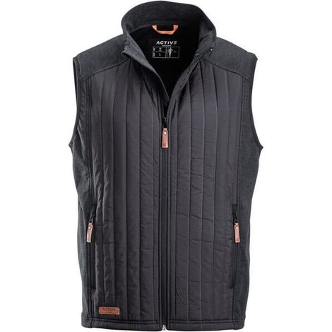 Hybrid/Fleece-Weste Herren'anthrazit 4XL UNIVERSAL 4XL KW5011401911066 (1/5)