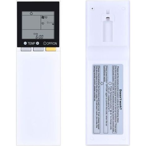 Télécommande AC de Rechange pour climatiseur Mitsubishi SG15C SG15D SG10A SG18D SG15J SG17B SG19C SH20A, XG16A XG16A-1 MSZ-SF25VE-E1 MSZ-SF25VE-E2 MSZ-SF25VE-EN1 (Chauffage et climatisation) (1/5)
