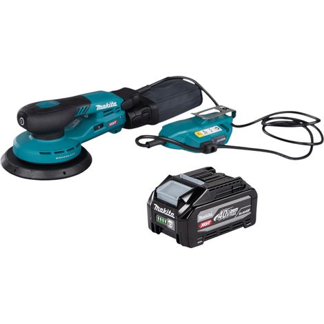Makita BO 002 CGZ Ponceuse excentrique sans fil 40 V max. 150 mm 5,0 mm course Brushless Solo - sans batterie, sans chargeur (1/5)