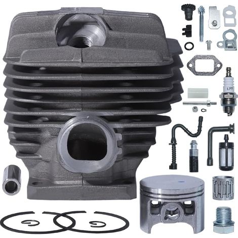 Kit de vis de réglage de chaîne et filtre à carburant à piston de cylindre 54 mm pour tronçonneuse Stihl MS460 046 11280201221 (1/5)