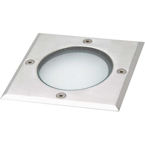 Encastré au sol SIO Square IP67 GX53 LED T2 3W 350lm CRI80 4000K Acier inoxydable (1/3)