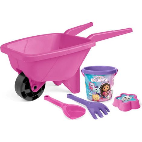Carretilla para casa de mu帽ecas de Gabby con juego de arena (1/3)