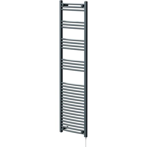 Marco Anthracite 1800mm x 500mm Electric Heated Towel Rail (1/5)