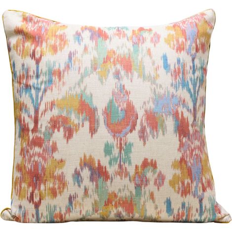 Housse de coussin en Motif ikat imprimé SHINTA