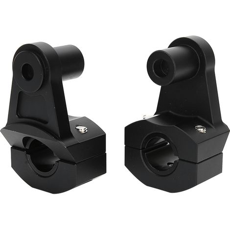 Adaptateur de hauteur de pinces de levage de guidon en alliage d'aluminium pour motos avec support de barre de 22 mm (7/8 pouces)/28 mm (1 1/8 pouces)