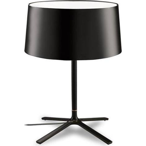 Hall lamp, with black textile shade
