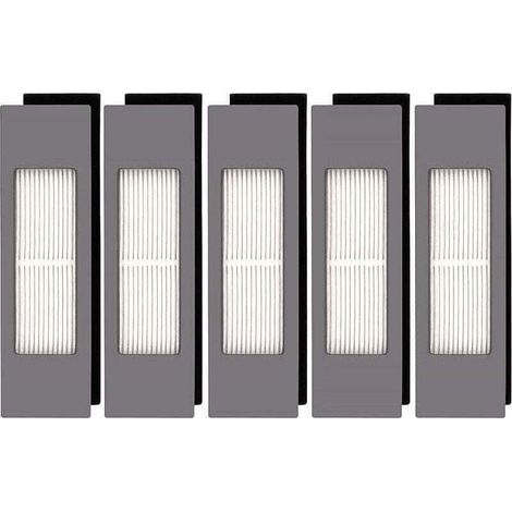 (5 Pièces) N10 Filtre HEPA Pour Robot Aspirateur Ecovacs DEEBOT OZMO N10 N10 Plus 920 950 T8 AIVI Max T9 T5 N5 N7 N8+ N8 Pro Plus (1/5)