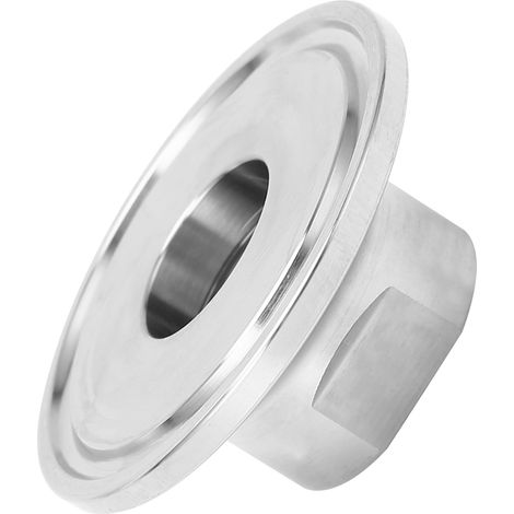 Adaptateur femelle HFS(R) en acier inoxydable 304, filetage NPT 1,5 po vers 1/2 po, pour raccord de tuyauterie Tri Clamp. (1/5)