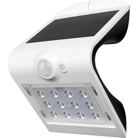 LAMPADA SOLARE DA PARETE 'VT-767' bianca - Senza Marca