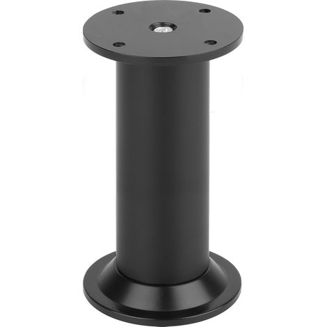 FA004 100 mm verstellbarer Möbelfuß, Mattschwarz SANS MARQUE