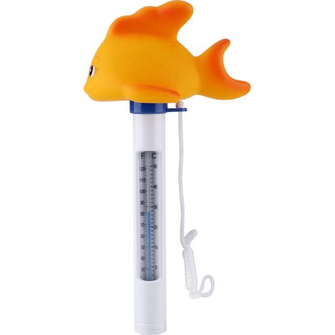 Cartoon Mini Floating Water Thermometer for Swimming Pool Spas Fish Tank Aquarium Fish