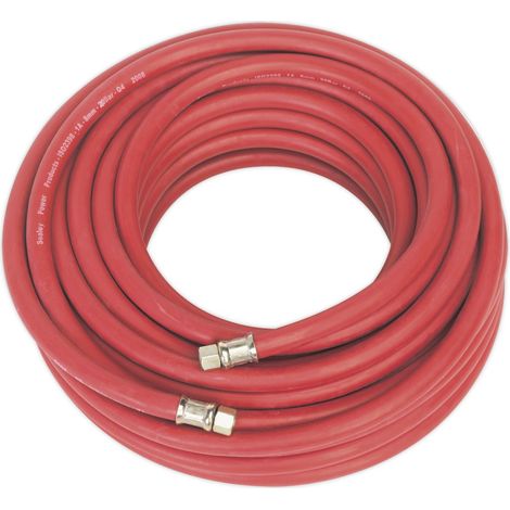 Sealey AHC20 Air Hose 20m x �8mm with 1/4"BSP Unions