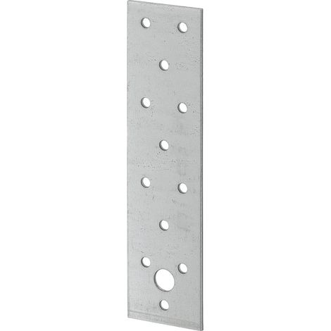 Lochplatten 120 x 300 mm verzinkt Flachverbinder Holzverbinder Nagelplatte (1/2)