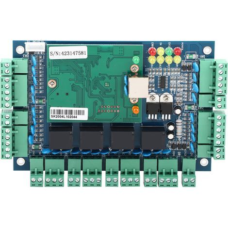 TCP/IP network access control card reader for Wiegand 4-door system (1/5)