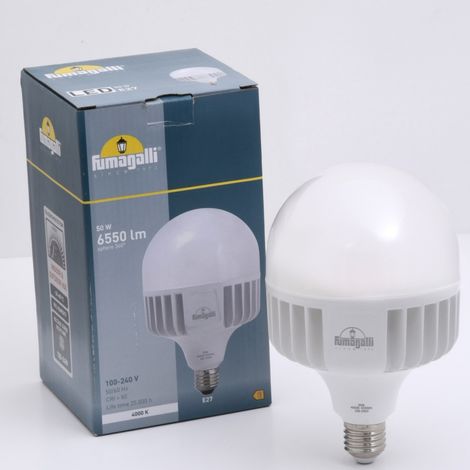 Ampoule LED E27 haute puissance - 50W - Fumagalli - ø118mm (1/2)