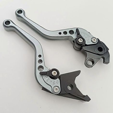 Convient pour la moto Honda CBF1000 2006-2009, accessoires de levier de frein, de klaxon et d'embrayage modifiés (gris 2) (1/5)