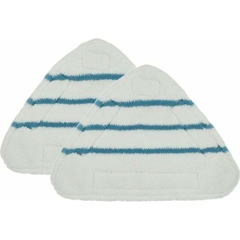 Housse de Rechange pour Balai à Vapeur Tampon de Rechange pour vadrouille à Vapeur pour vadrouille Triangle Chiffon Lavable Nettoyeur à Vapeur Tête de vadrouille en Microfibre Accessoire de Balai