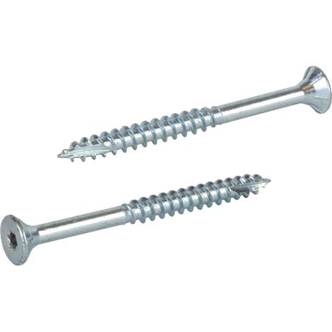 Vis aggloméré - Radix - Torx 25 - Zingué - 6.0 x 70 mm/42 (100 pièces) (1/2)