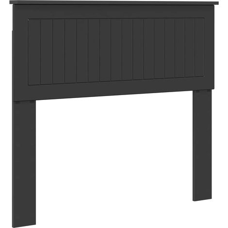 Maison Exclusive - Cabecero Roble Negro Madera contrachapada (1/5)