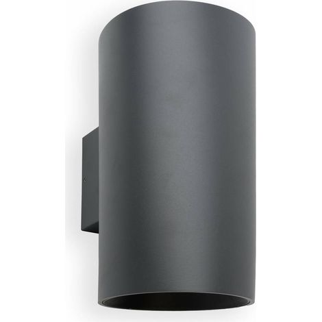 Faro Thon - Applique LED Up Down Grigio 2x 20W 3000K (1/5)