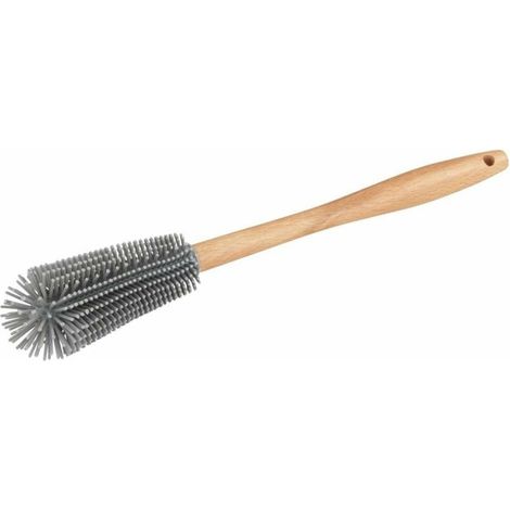 Brosse de lavage silicone, gris,