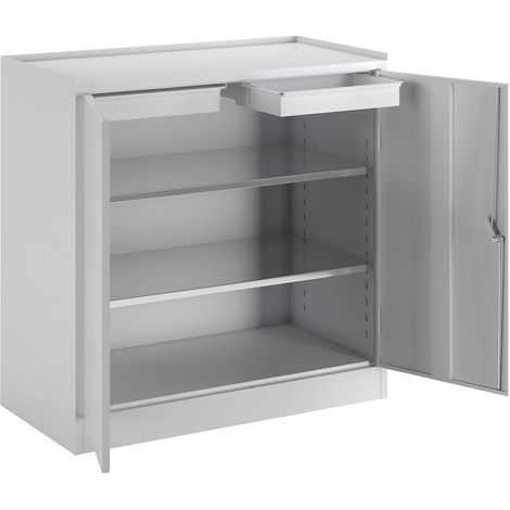 eurokraft basic, Armoire à outils, 2 tiroirs, 2 tablettes sur (1/5)