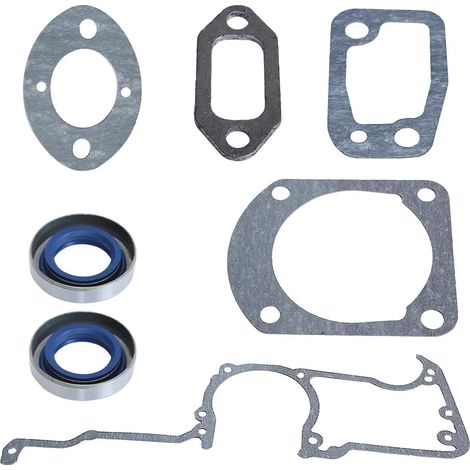 Kit complet de joints et joints d'huile pour tronçonneuse Husqvarna 61 268 272 272XP Jonsered 670 630 625 501 52 26-04 (1/5)
