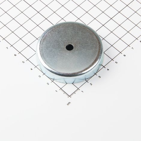 Magna-C Ferrit Flachgreifer Ø57x11mm mit zylindrischer Senkung (1/3)