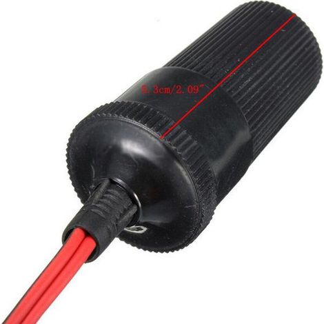 Connecteur de prise allume-cigare auxiliaire 12 V pour voiture (1/3)