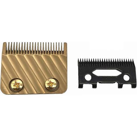 Lames de rechange FX603G/FX603B pour tondeuses à cheveux BaBylissPRO FX870, FXF880, FX810, FX825, FX673N - Accessoires argentés (1/5)