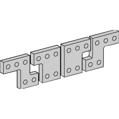 jeu d épanouisseur au pas de 95 mm à plat pour INS et INV 630b à 1600 4P - 31306 (1/2)