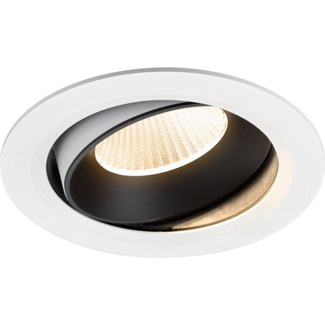 Spot encastré Numinos Move XL blanc/noir 2700K - 40 deg - 1009984