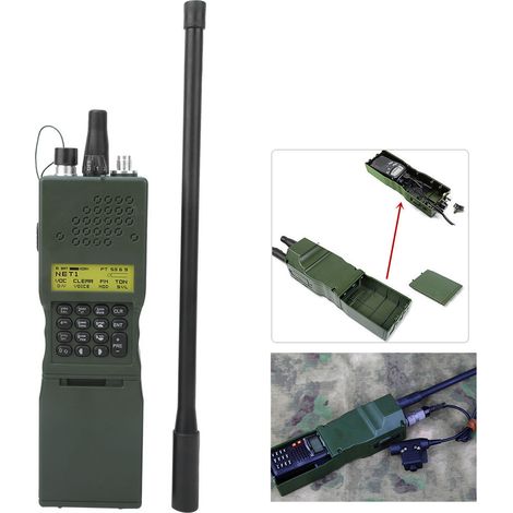 Coque Radio Dummy PRC-152 Modèle Shell Sans Fonction Talkie Walkie Accessoire Simulation Z020 (1/5)