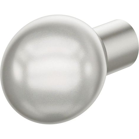 Türknopf-Lochteil 08 0802 04600 Aluminium 0105 Aufnahme 13 mm gerade FSB