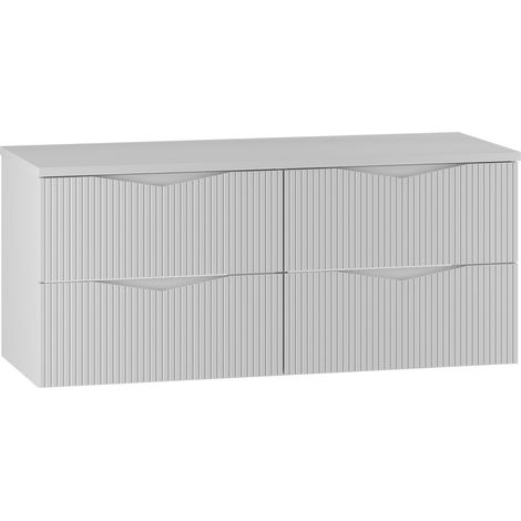 Mueble bajo lavabo 120cm encimera Tao Blanco