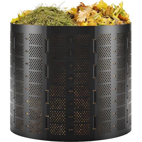 Compostatore da giardino 800 litri - Durevole, facile da montare, ideale per riciclare