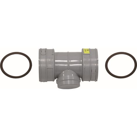 Vaillant Set 2 Revisionselement, Brennw. für flexible Abgasleitung DN 100, PP, 303517 (1/2)