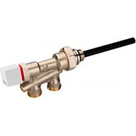 Orkli – Robinet thermostatique monotube 1/2" pour radiateurs bicône – Raccord mâle pour tubes en cuivre, per, multicouche – Installation rapide