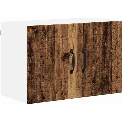 Meuble mural de cuisine,Armoire de cuisine avec porte Bois Ancien 60 x 31 x 40 cm CFW60294 (1/5)