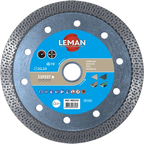 DISQUE DIAM JC CROISILLON GRESCERAME 230X22.23HT10 - 980230 - LEMAN