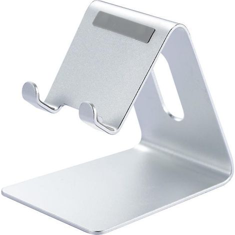 Stück, Farbe Silber, verstellbarer Handyhalter, Lamicall Tisch-Handyhalterung, Dock, kompatibel mit iPhone 14, Plus, Pro, Pro Max, 13 und 12 (1/4)