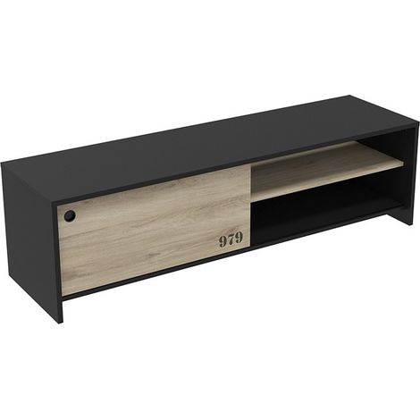 Meuble TV 1 porte coulissante Tomy (1/5)