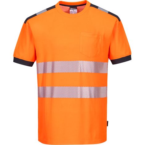 Camiseta HV PW3 Naranja/Gris S