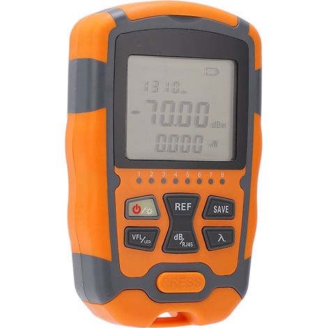 Testeur de câble optique avec affichage numérique, puissancemètre fibre optique -70+10dBm, pour communication, 1MW (1/5)