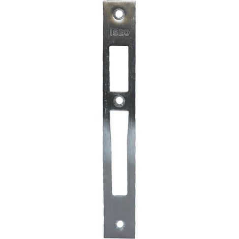 Gâche centrale plate pour serrure multipoints ELECTA 24mm - ISEO - 38030 (1/2)