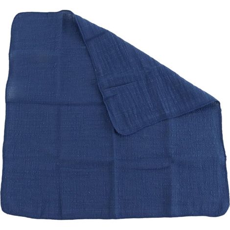 Serviettes en coton, lavables et réutilisables, décoration de table pour mariages, fêtes, usage quotidien en famille, accessoires photo, 32 x 32 cm, bleu denim (1/5)