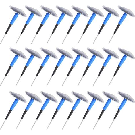 （24 PCS） Radial Pneu Puncture Patchs Outil De Réparation De Pneus De Voiture Moto Universel Champignon Plug Patch Gomme Pour Voiture(40  4.5mm) (1/5)