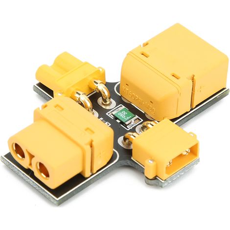 Connecteur de sécurité XT30 XT60 avec fusible anti-court-circuit pour modèles réduits d'avions et de bateaux. (1/5)