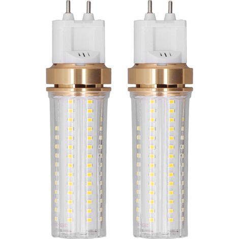 20W G12 LED Corn Cob Bulb, 2 Pack, 2000LM, 360 Degree Beam Angle, SMD Chip for Ceiling and Floor Lights, Neutral Home (1/5)